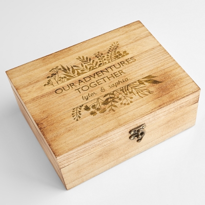 Shared Journeys Personalized Keepsake Box