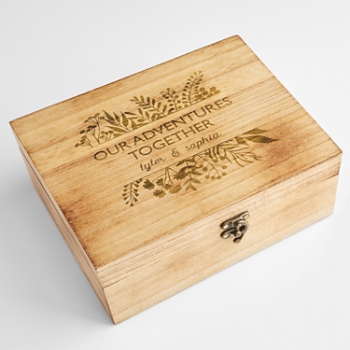 Our Adventures Together Keepsake Box