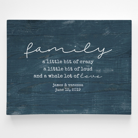 Unique Family Is Personalized Wall Art