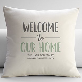 Welcome To Our Home Cushion