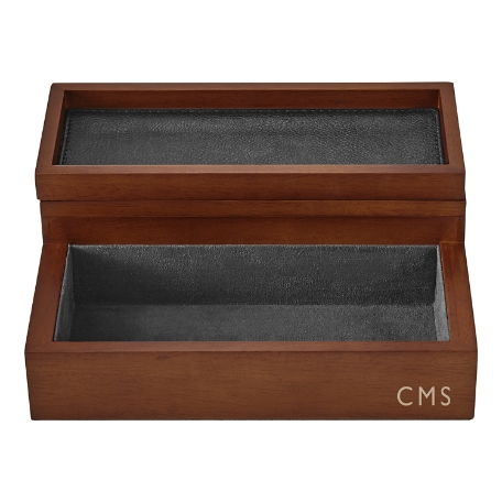 Personalized Convertible Watch Case + Valet