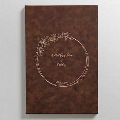 A Mother's Love Leather Wall Art