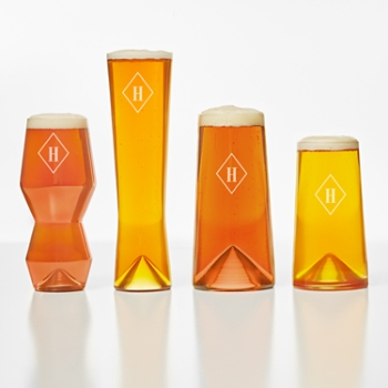 Italian Craft Beer Personalized Glass Tasting Collection