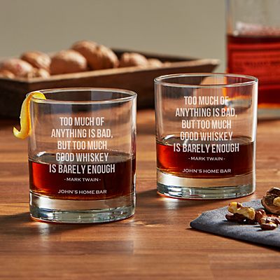 Whiskey Lovers Glass Set