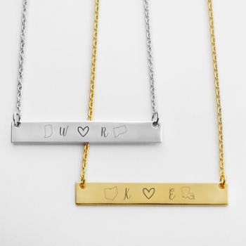 Close at Heart Never Apart Necklace Set
