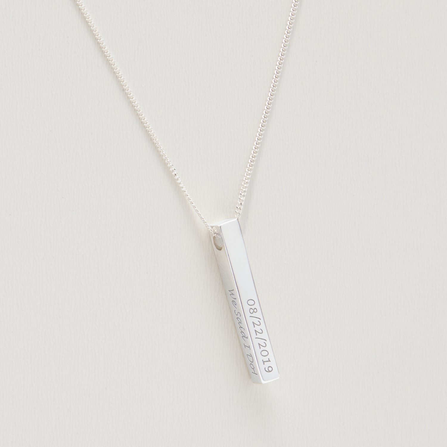 Our Journey Milestone Necklace