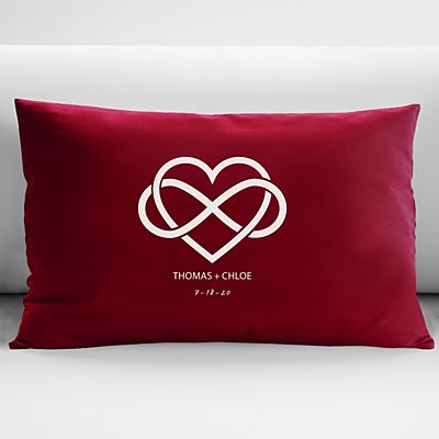 Our Love is Infinite Throw Pillow