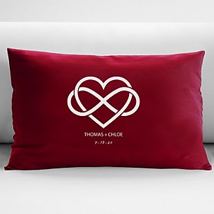 Our Love is Infinite Throw Pillow