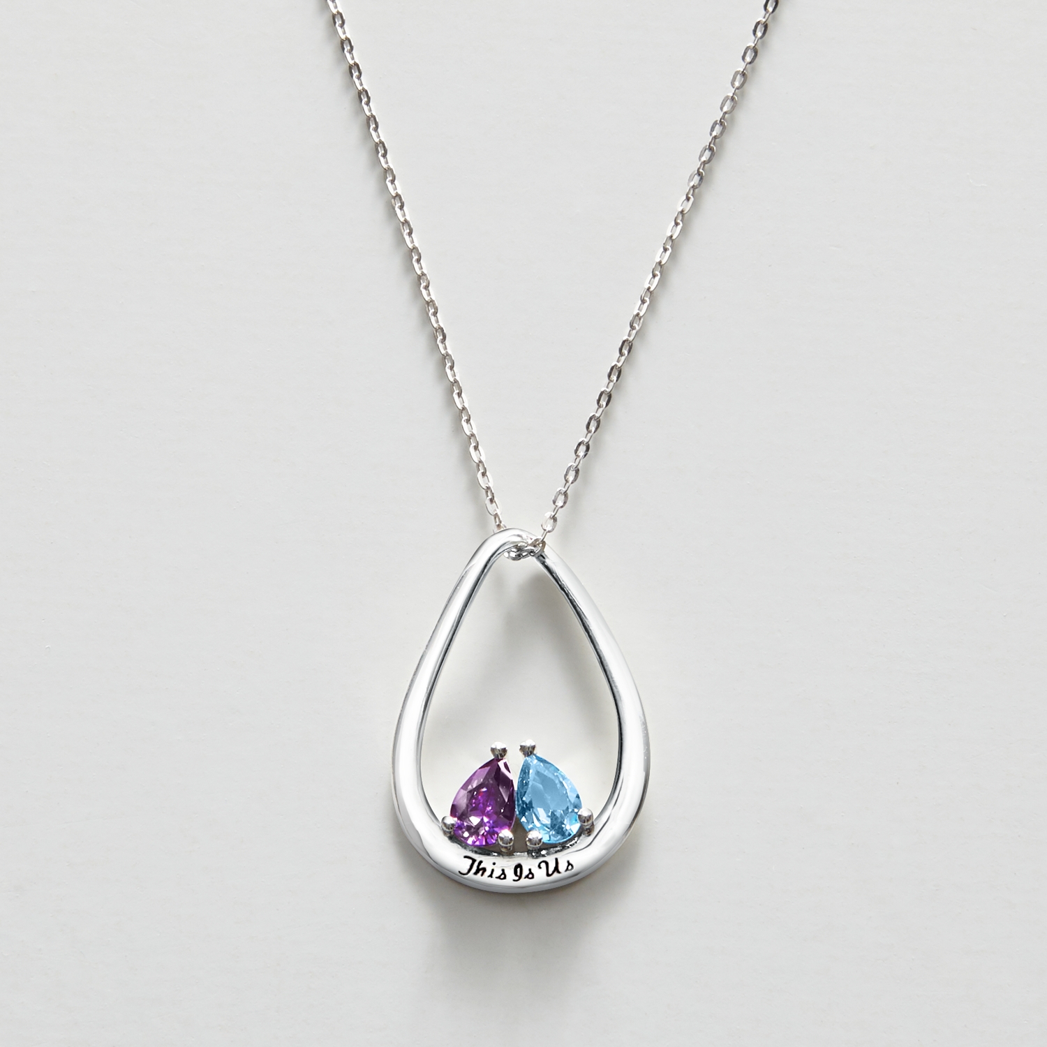 This Is Us Couple's Birthstone Pendant