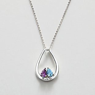 This Is Us Couple's Birthstone Pendant