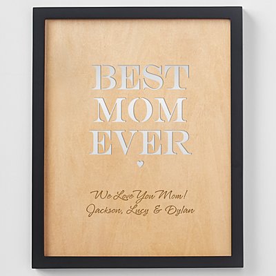 Best Ever Engraved Wood Wall Art