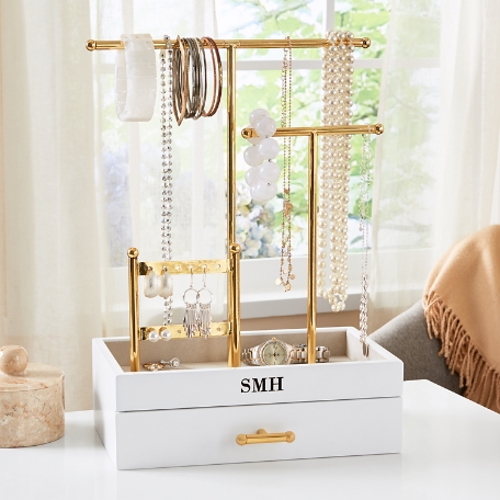 Wooden Jewelry Display