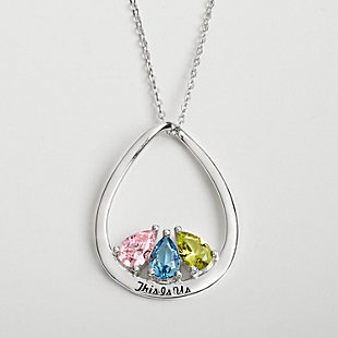This is Us Family Birthstone Necklace