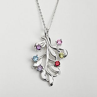 Rooted in Love Birthstone Necklace