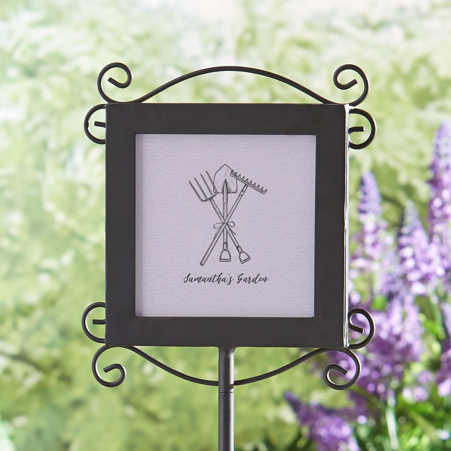 Decorative Personalized Garden Stake