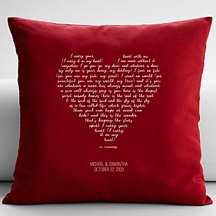 Carry You in My Heart Cushion