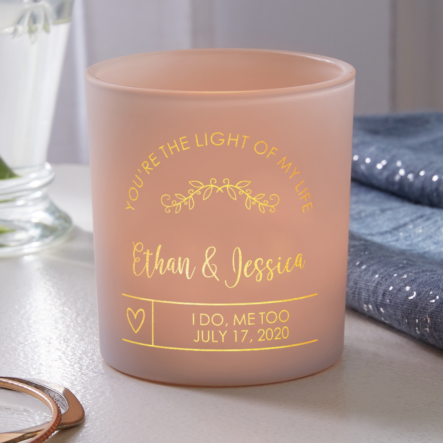 Our Love Shines Bright LED Votive