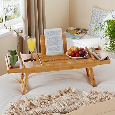 Dual-Purpose Convertible Personalized Breakfast Tray