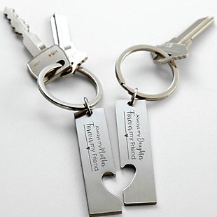 Forever My Friend Key Chain Set