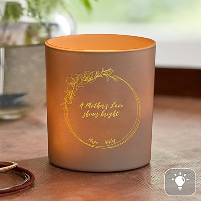 A Mother's Love Personalized Illuminated LED Votive