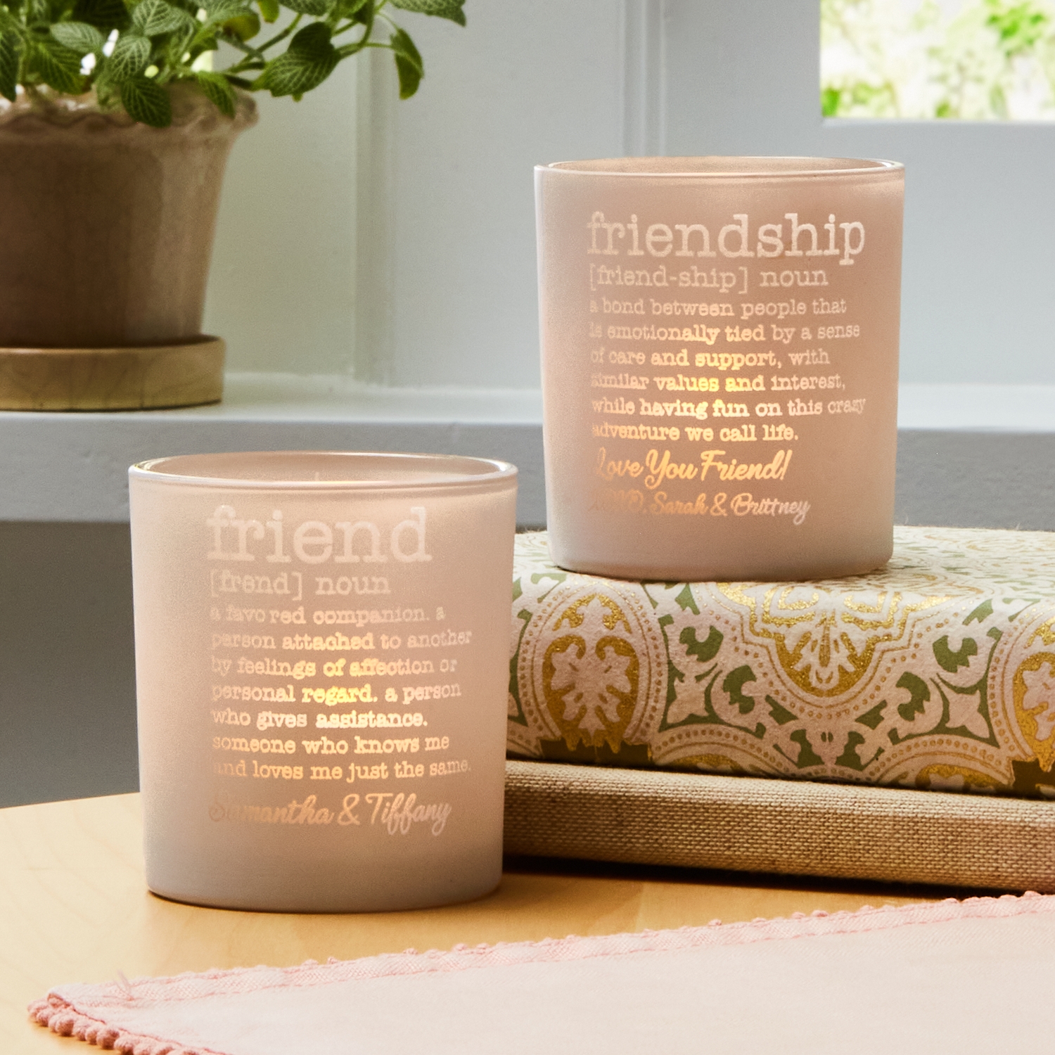 Friendship LED Votive Set