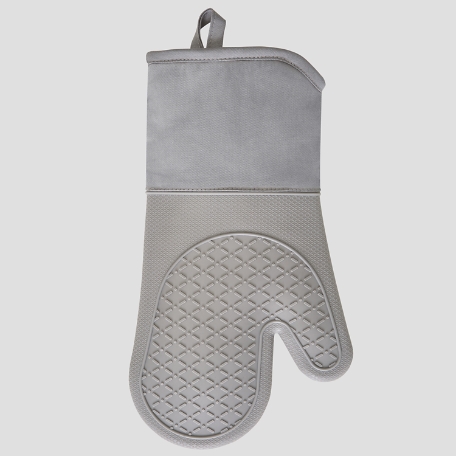 Silicone Oven Mitt - Gray