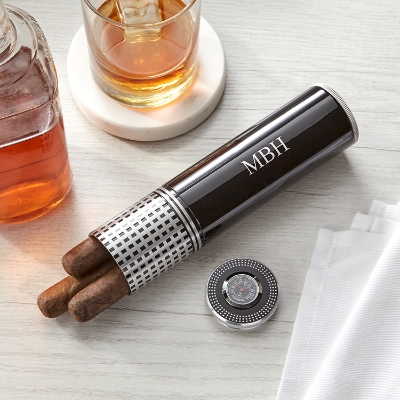 Portable Personalized Cigar Humidor