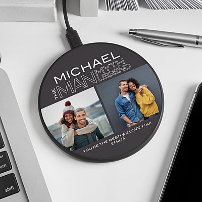 The Legend Photo Wireless Charger Pad