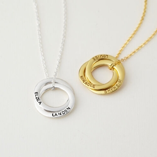 Family Rings Pendant