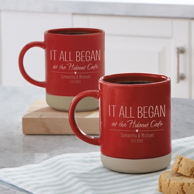 Our Love Story Personalized Mug Set