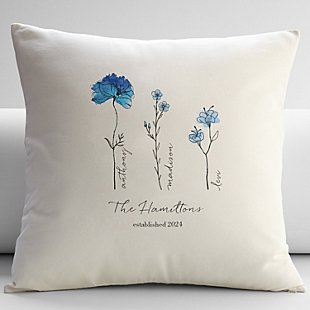 Family of Flowers Cushion