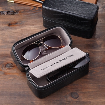 Secret Message Personalized Sunglass Storage Case