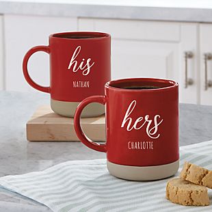 His & Hers Ceramic Mugs
