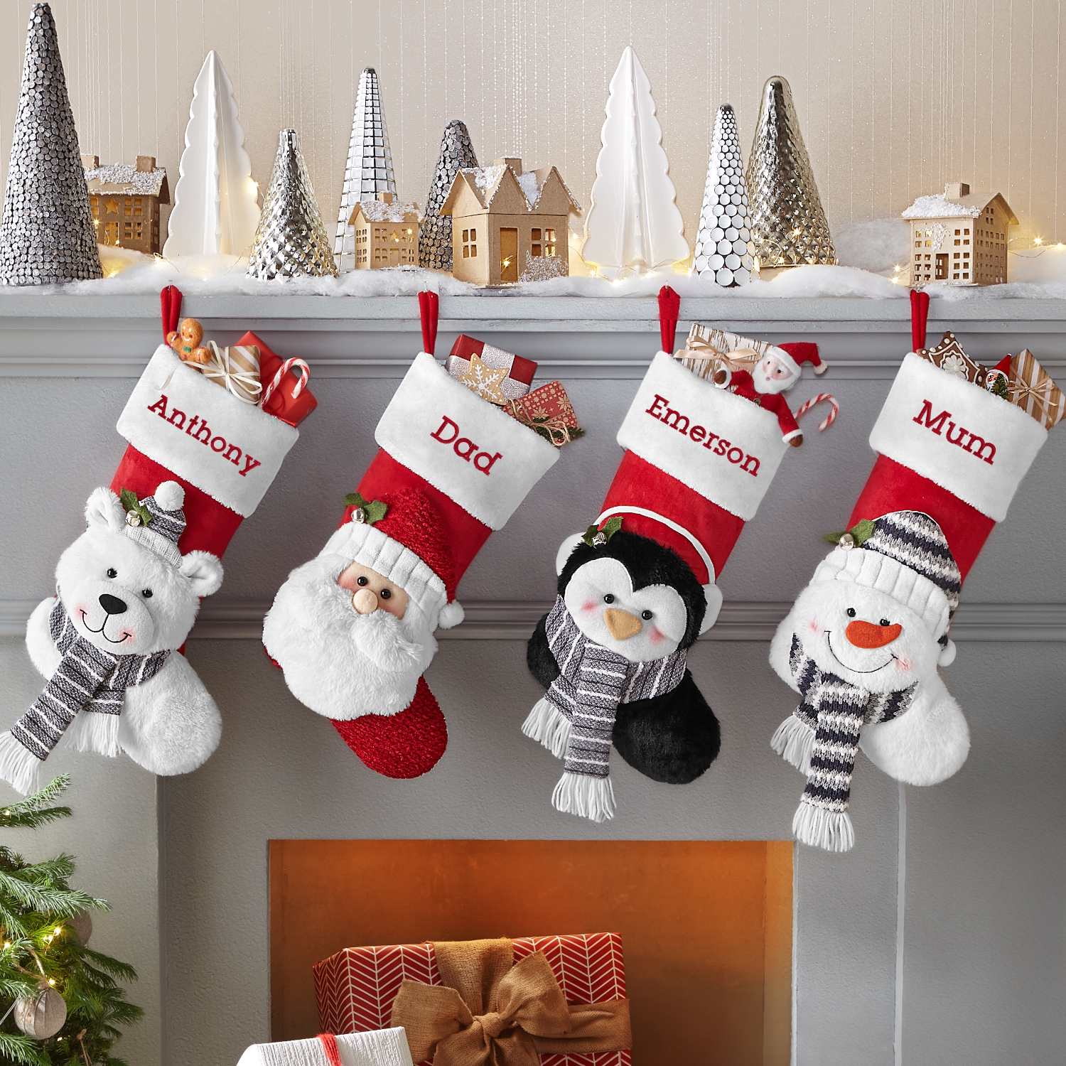 North Pole Pals Plush Stocking | Stocking Shop UK