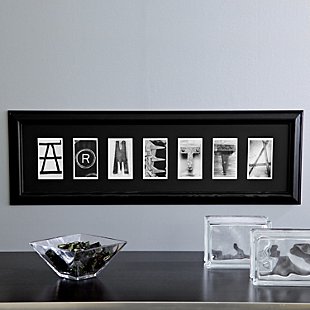 Architectural Alphabet Photography Frame