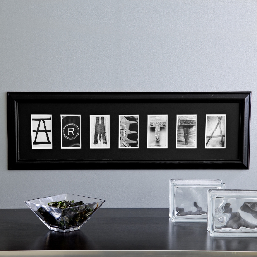Architectural Alphabet Photography Frame - 8 Letters | Personal Creations